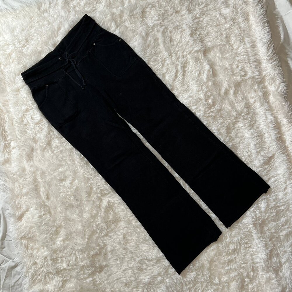Old Navy Black Maternity PantsSize S (Hole at bottom of leg)